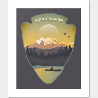 Mount Rainier National Park Posters and Art